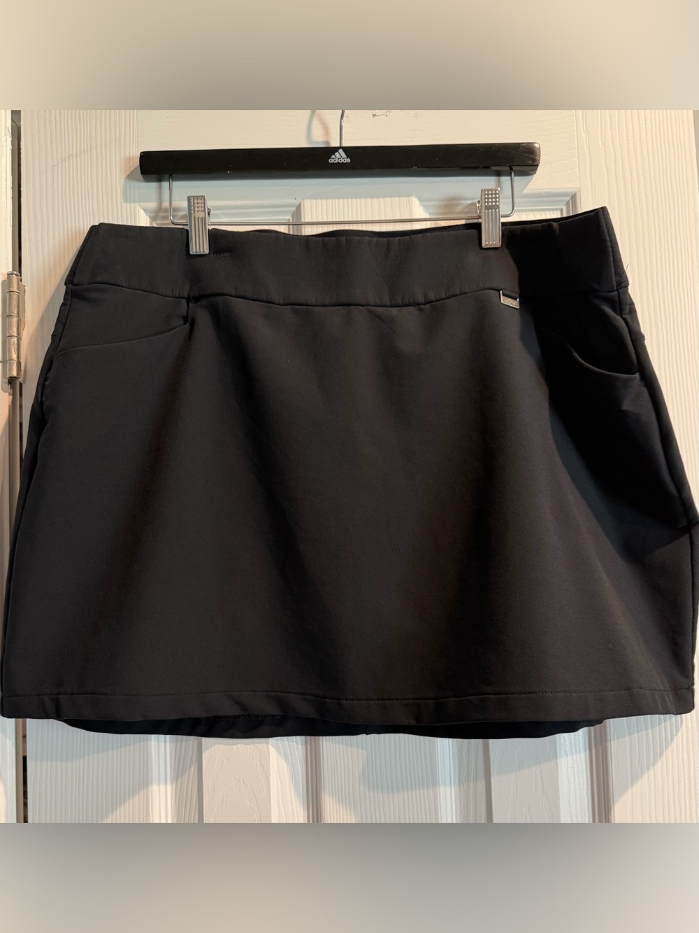 Greg Norman Collection Black Mini Skort
